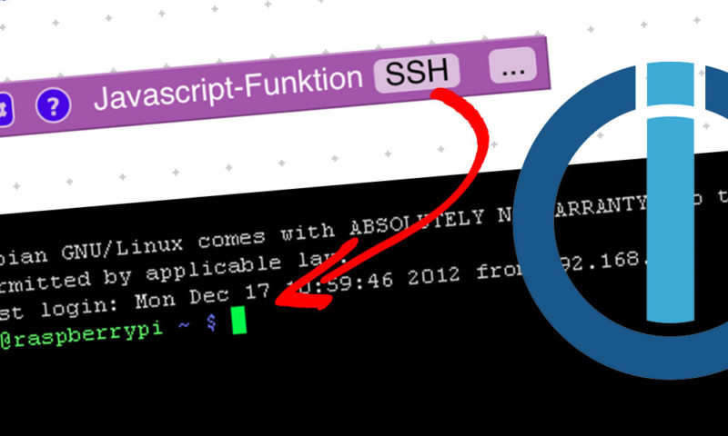 In diesem Artikel erfährst du, wie du einfach und schnell einen SSH-Befehl mit "simple-ssh" und einem Blockly-Script ausführen kannst.