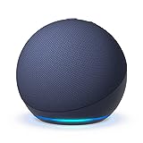 Echo Dot (5. Gen., 2022) | Smarter WLAN- und Bluetooth-Lautsprecher mit Alexa und gigantischem, sattem Klang | Tiefseeblau