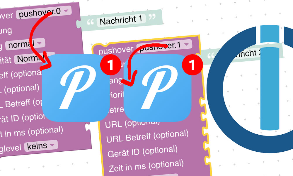 So sendest du verschiedene Nachrichten per Pushover an verschiedene Empfänger