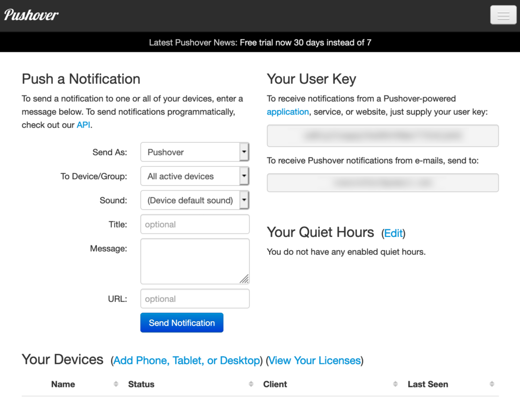 ioBroker: Benachrichtigungen über WhatsApp, Telegram, Pushover, E-Mail und HomeKit 17 Wie du ioBroker so konfigurierst, dass du über WhatsApp, Telegram, Pushover, HomeKit oder per E-Mail Benachrichtigungen erhalten kannst, erfährst du in diesem Artikel.