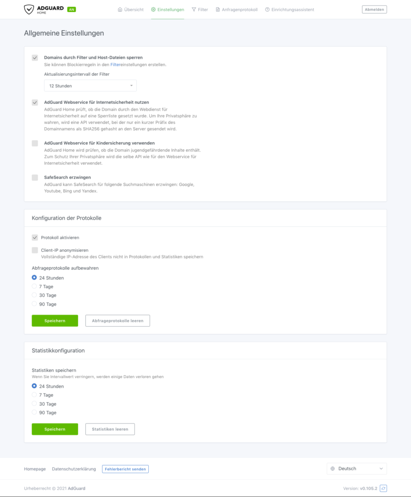 AdGuard Home ist das bessere Pi-hole zum Blockieren von Werbung 8 Ich habe lange Zeit Pi-hole genutzt, um in unserem Netzwerk Werbung zu blockieren. Als es dann darum ging, einen Kinderschutzfilter einzurichten oder für einige Geräte einen alternativen Upstream-DNS zu konfigurieren, kam Pi-hole an seine Grenzen. Eine Alternative musste her: Ad Guard Home.