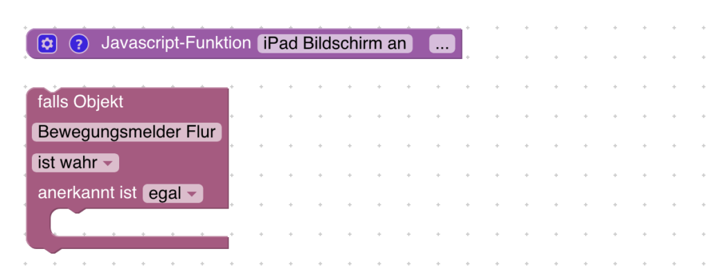 ioBroker: Apple iPad bei Bewegung automatisch einschalten 8 Solltest du wie ich ein älteres iPad besitzen, kannst du dieses wunderbar als Display für deine ioBroker-Visualisierung nutzen – und es bei Bewegung automatisch einschalten lassen. Selbstverständlich funktioniert das auch mit neuen Modellen und neuen iOS-Versionen.