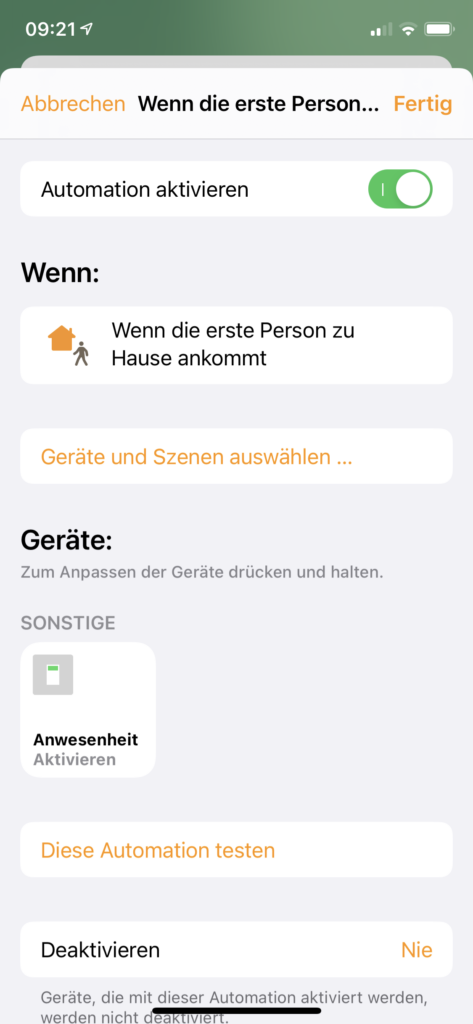 Wenn du im Apple-Kosmos unterwegs bist und dein Smart Home bereits über HomeKit steuerst, kannst du eine einfache Abwesenheits- und Anwesenheitserkennung mit ioBroker realisieren. Ich zeige dir, wie du einen Schalter im HomeKit konfigurierst, der die An- oder Abwesenheit anzeigt.