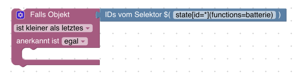 Lass dich ganz bequem über Batteriewarnungen deiner iobroker-Geräte per Push oder E-Mail informieren.