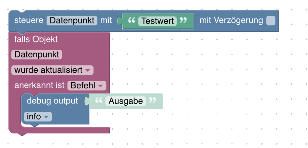 ioBroker: Datenpunkte steuern, aktualisieren, bestätigen und richtig triggern 9 Wo der Unterschied zwischen "steuere" und "aktualisiere" liegt, wie sich Trigger-Update und Trigger-Befehl unterscheiden und was das mit unbestätigten und bestätigten Datenpunkt-Werten zu tun hat, erkläre ich dir in diesem Artikel.