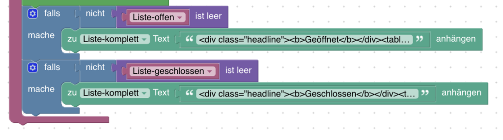 Wie du eine automatische Übersicht von deinen geschlossenen und geöffneten Fenster als reinte Textliste oder formatierte HTML-Tabelle generieren kannst, erfährst du in diesem Artikel.